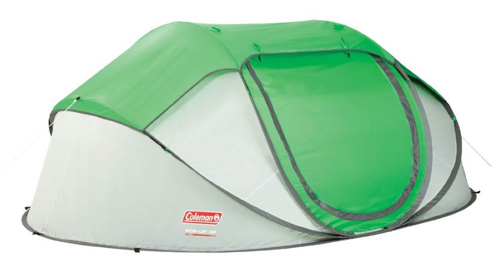 coleman pop-up tent