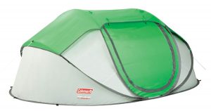 coleman pop-up tent