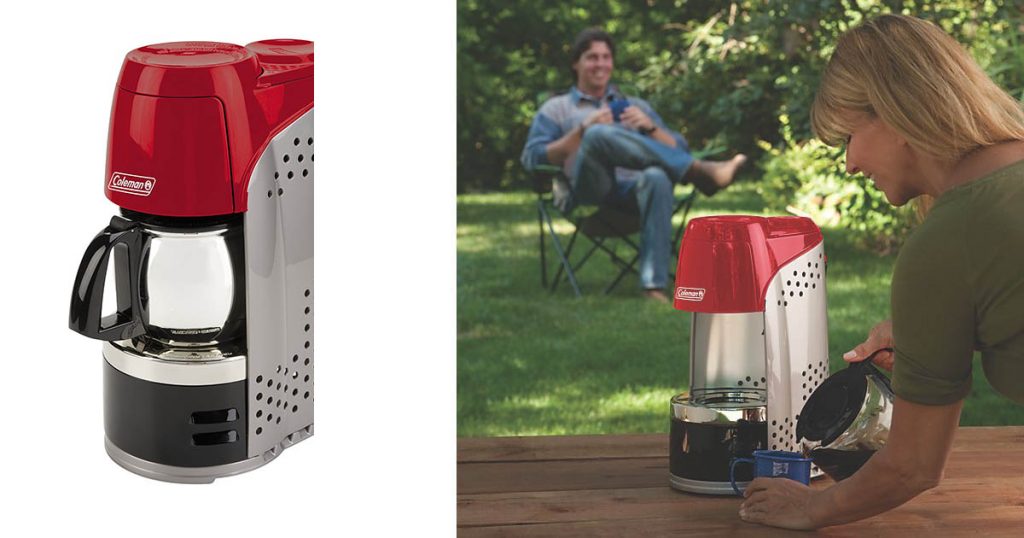 Portable Propane Coffee Maker for the Campsite or RV