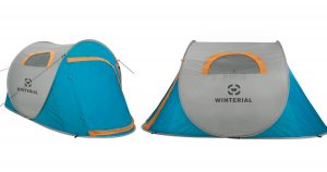 Winterial Pop-up tent with windows