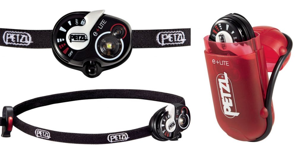 Petzl e-light emergency headlamp