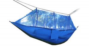 creative case two person camping hammock with mosquito net