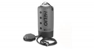 Nemo Equipment Helio foot pump powered solar shower