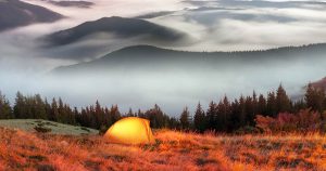 Tips for staying warm and comfortable when camping in the Fall