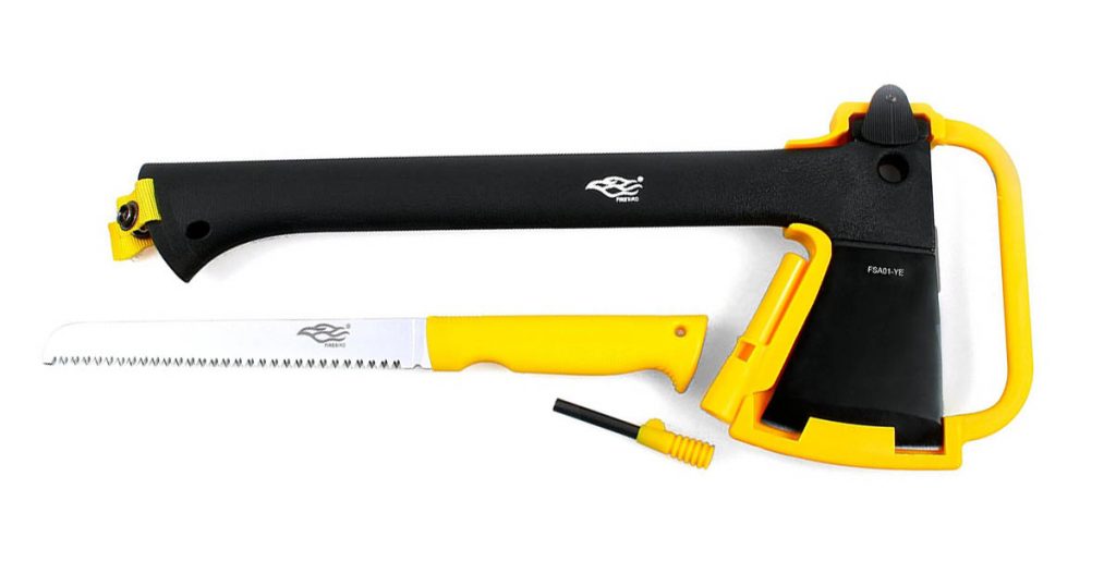 One of the best axe multi tools for hiking, backpacking or survival. 