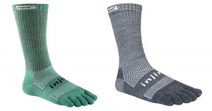 These unique socks from Injinji take a little getting used to, but they are an excellent option for hiking and camping.