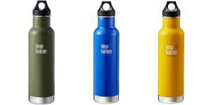 Olive, Blue, and Lemon, Klean Kanteen Insulated Classic Water Bottle