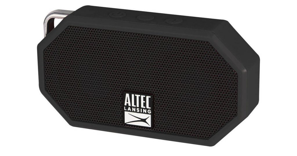 Altec Lansing's best waterproof speaker under 50 dollars.