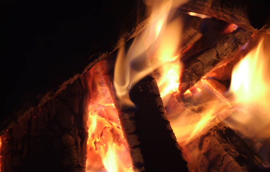 Real or fake camp fires are a great way to make a backyard camp out seem real. 