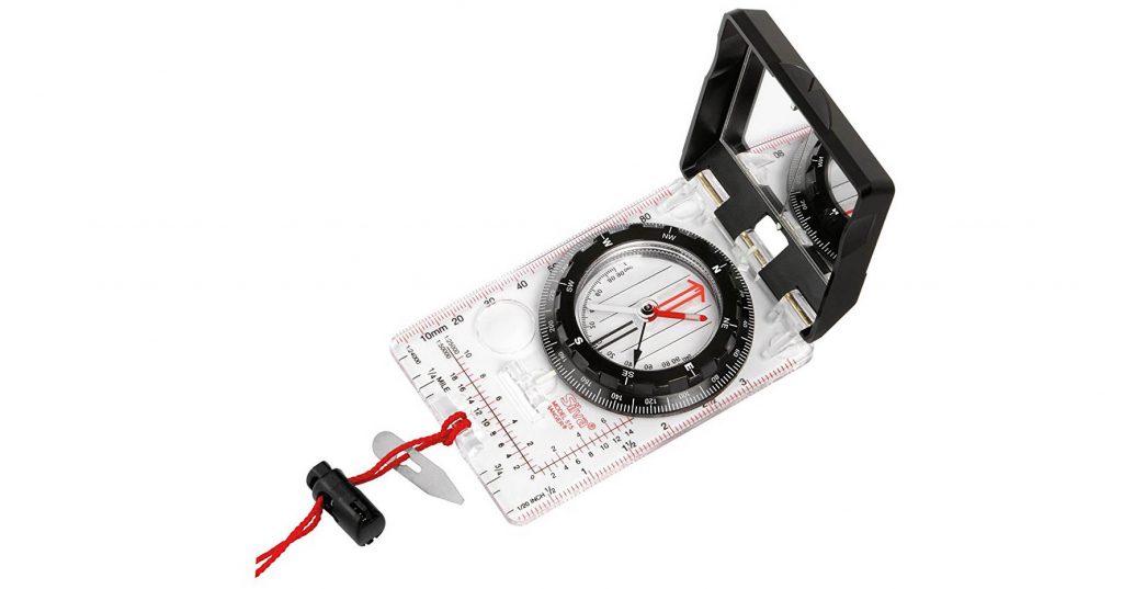 The Silva Ranger 515 Compass comes with a lanyard and clinometer.