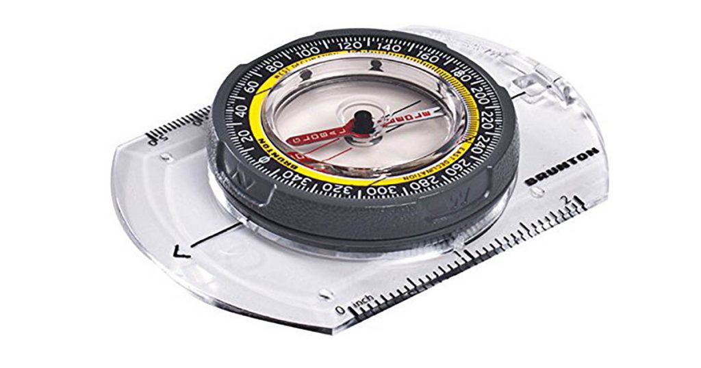 The Brunton TruArc 3 Base Plate Compass is incredibly durable and dependable.
