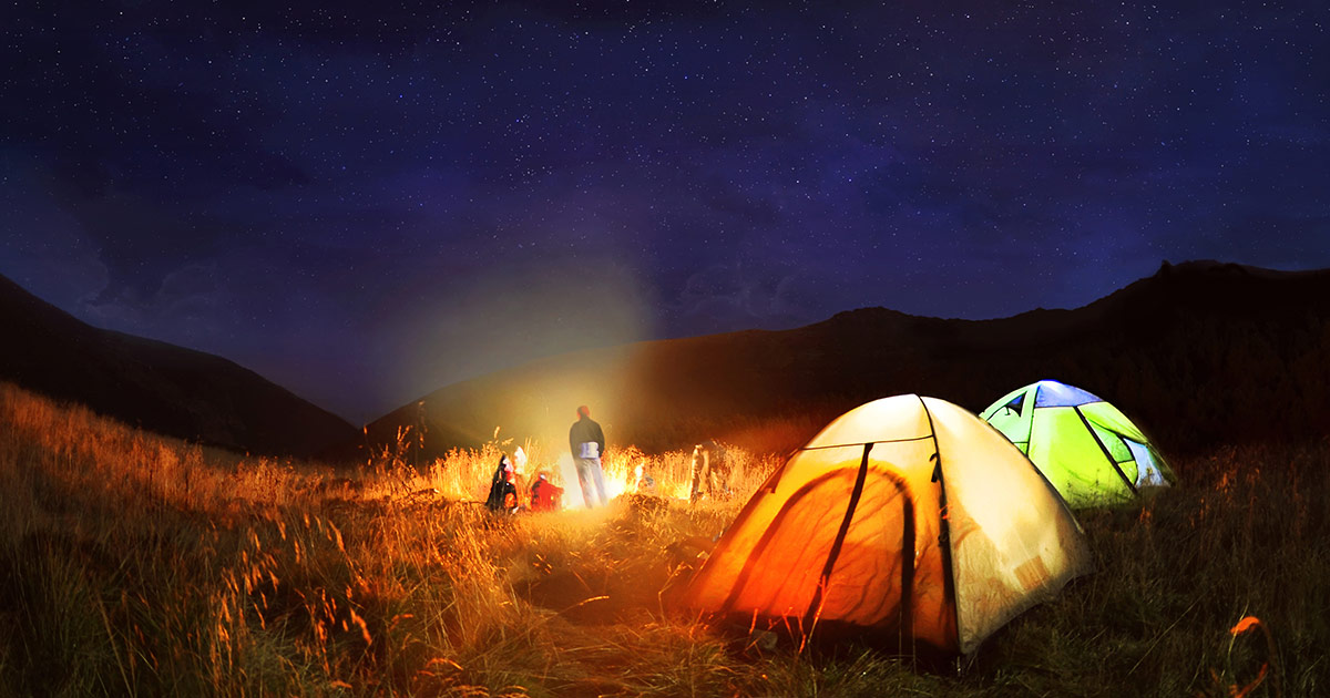 Here are a few of the best LED lights for creating the perfect mood on your next camp out.