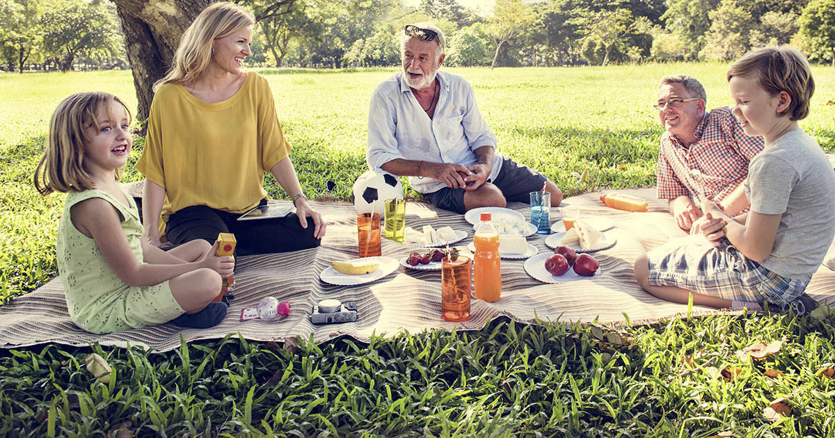 Great outdoor picnic blankets and mats for the beach or camping.