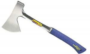 The Estwing blue handled Camper's axe.