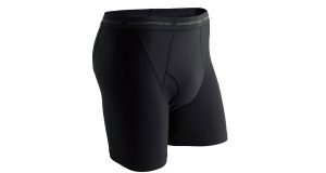 ExOfficio Give-N-Go mens black boxer briefs.