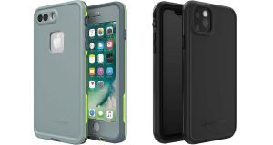 Gray and black LifeProof Fre Phone Case.