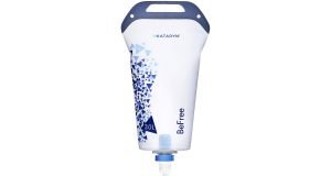 White and blue Katadyn BeFree 3.0L bottle.