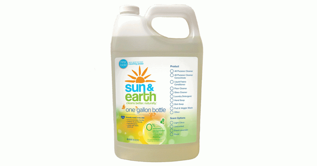 This is a great environmentally friendlt dishwashing soap for camping.