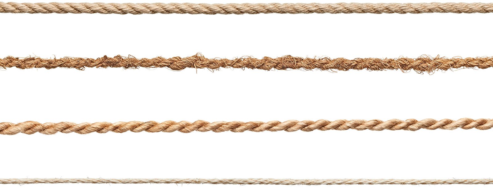 Here are some examples of different types of ropes and their best uses.