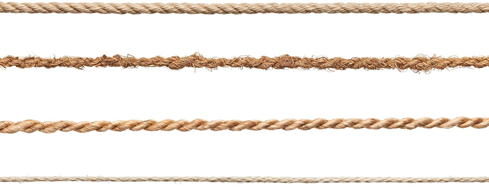 Here are some examples of different types of ropes and their best uses.
